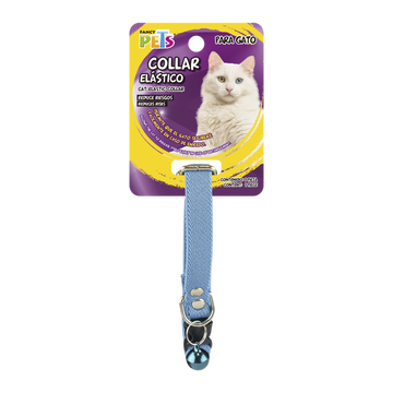 Collar para gatos con cascabel elástico expandible 25 cms de Fancy Pets | G.Valkyria - imagen 1