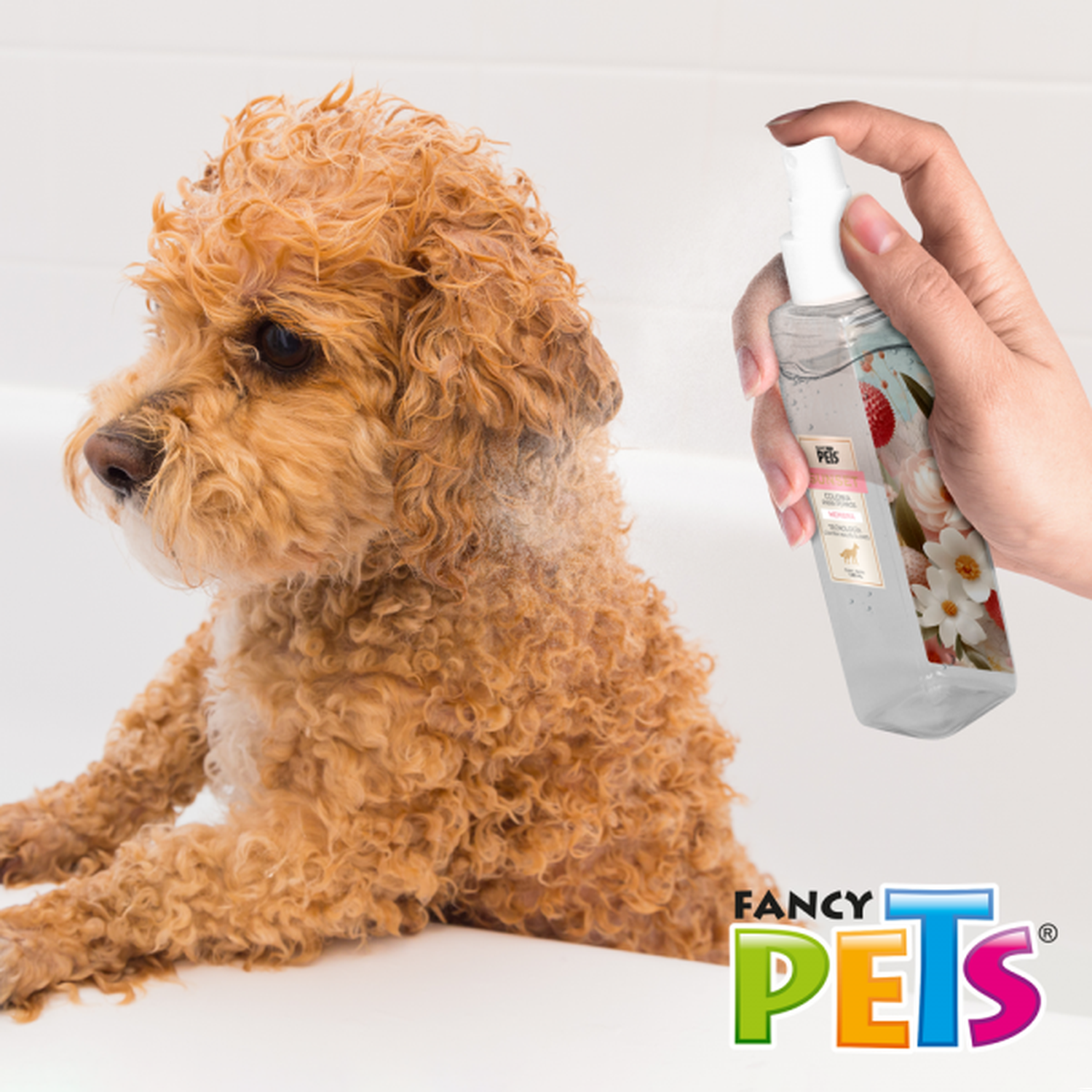 Fancy Pets colonia para perra hembra Sunset mal olor 140 ml | G.Valkyria - imagen 2