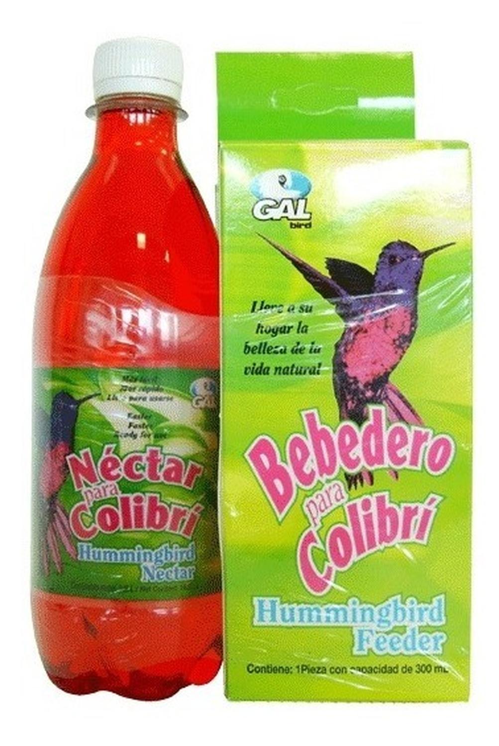 Combo Bebedero Y Néctar De 500 Ml Para Colibries de Fancy Pets | G.Valkyria - imagen 1
