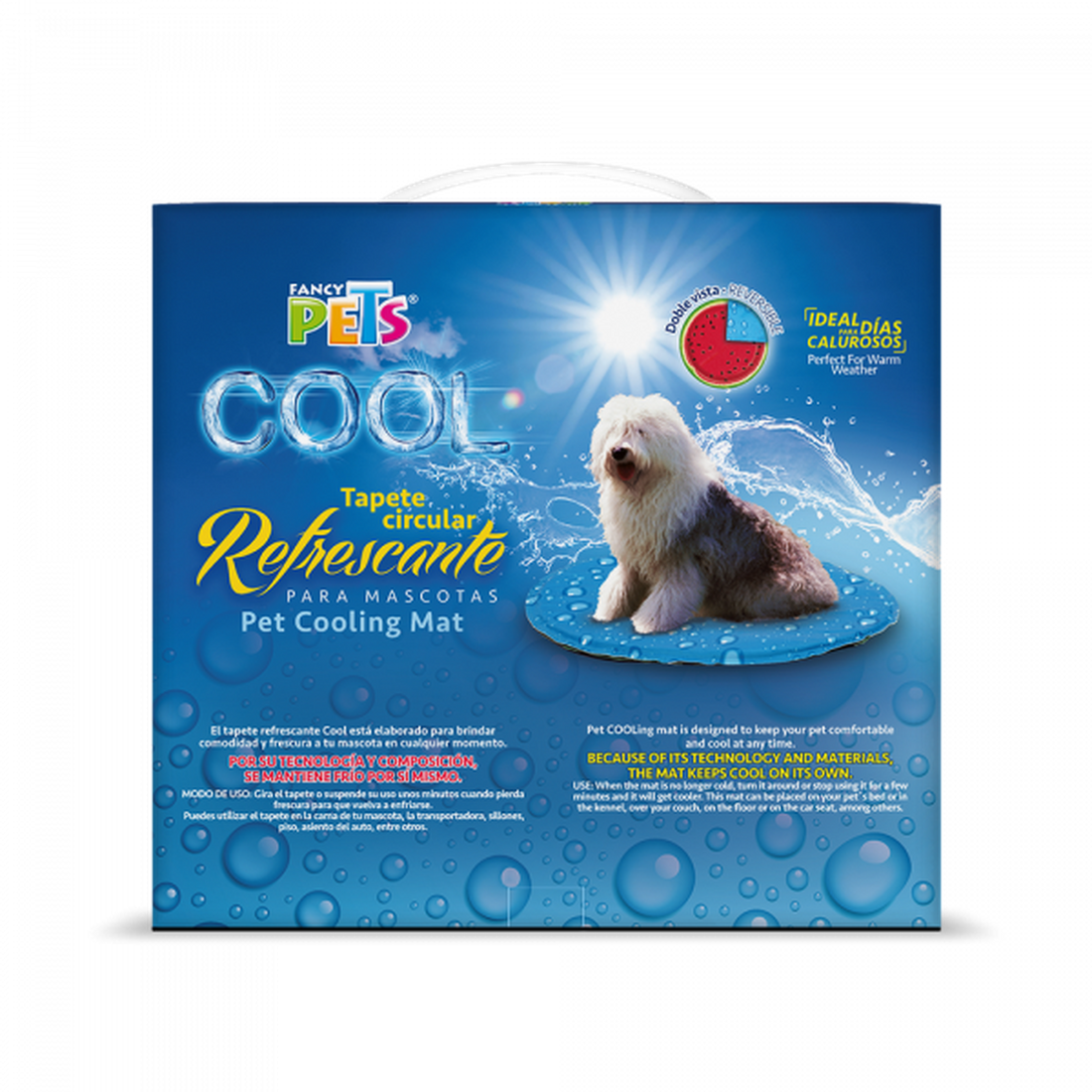 Fancy Pets Cool tapete circular refrescante para perro XL | G.Valkyria - imagen 1