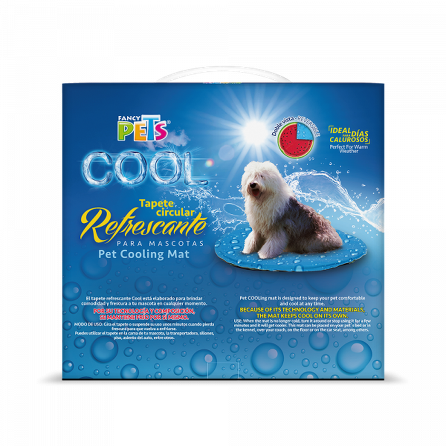 Fancy Pets Cool tapete circular refrescante para perro XL | G.Valkyria - imagen 2
