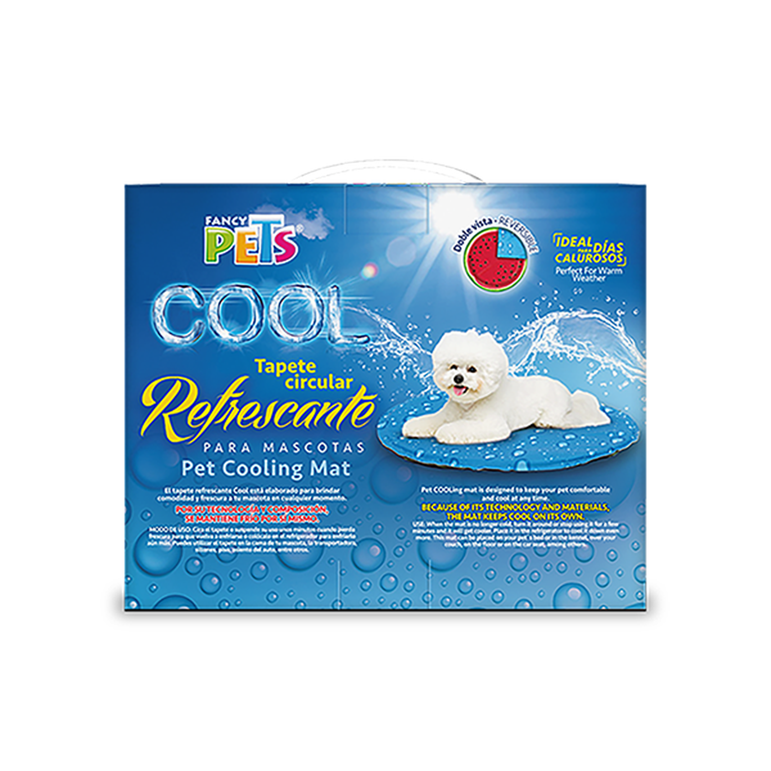 Fancy Pets Cool tapete circular refrescante perro chico 50 cms | G.Valkyria - imagen 6