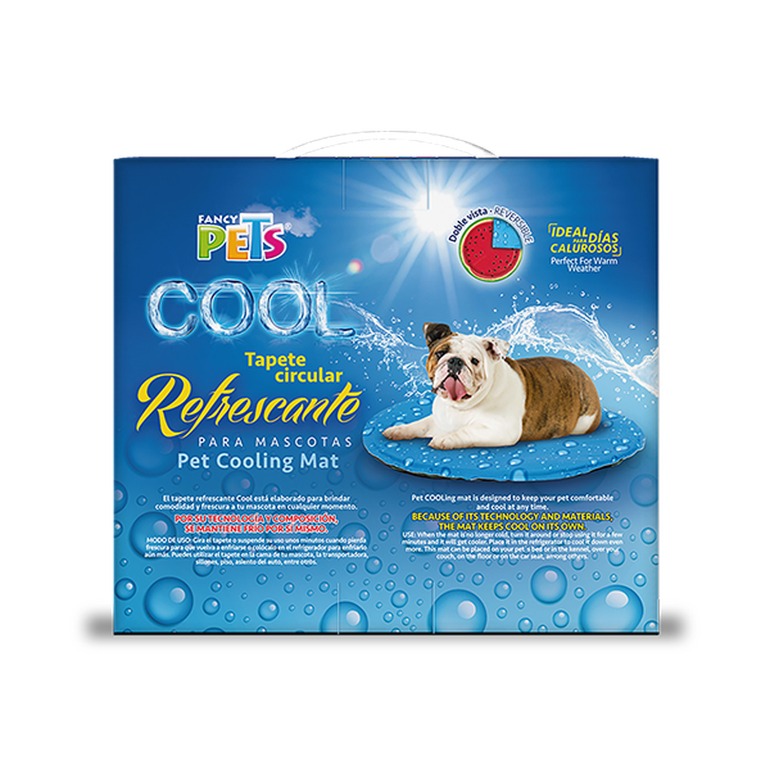 Fancy Pets Cool tapete circular refrescante perro med 60 cm | G.Valkyria - imagen 6
