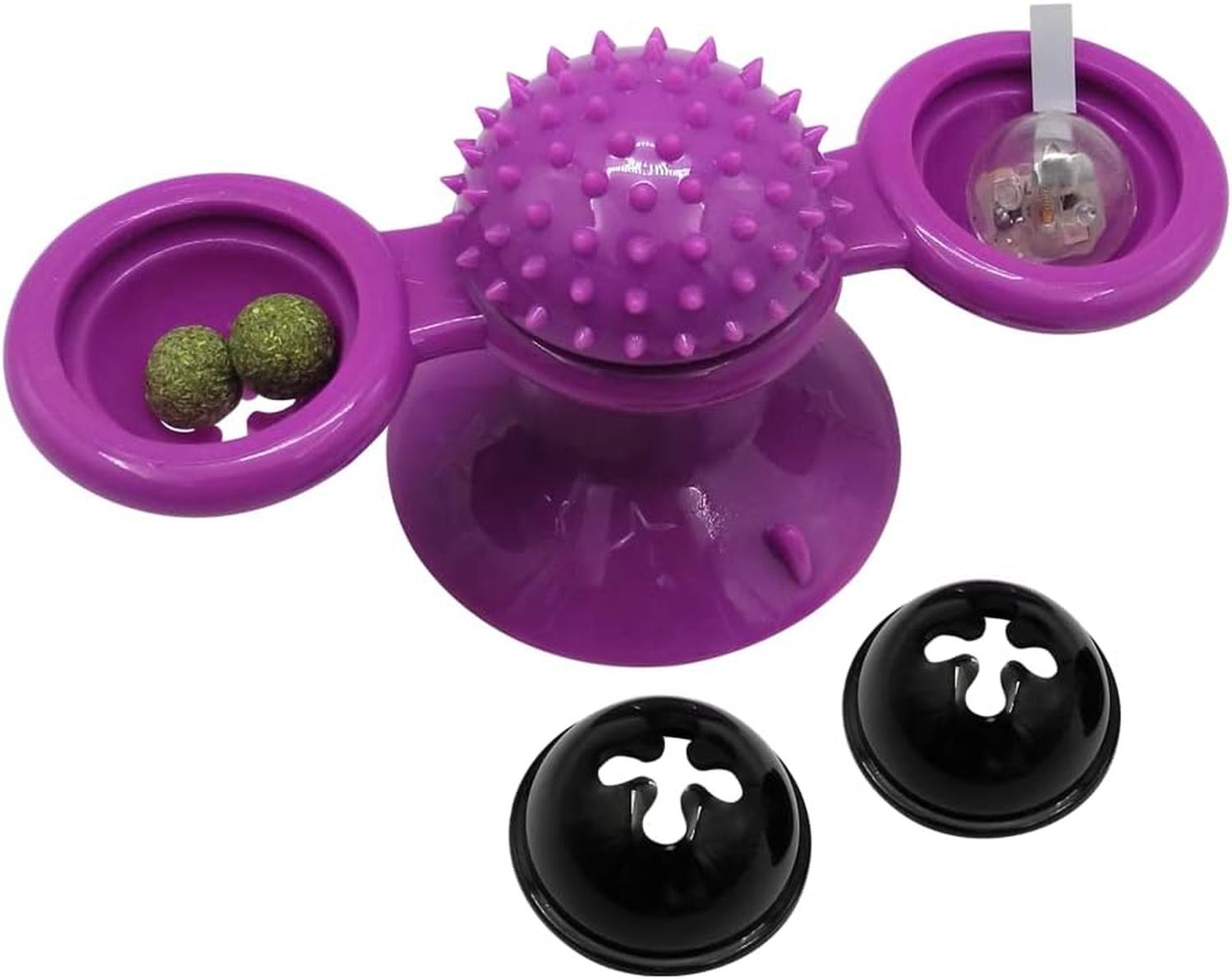 Fancy Pets Juguete gato interactivo spinner gatuno Catnip | G.Valkyria - imagen 3