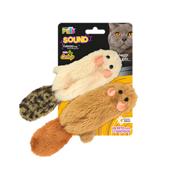 Fancy Pets juguete gato skin sound con catnip skin 2pack | G.Valkyria - imagen 1