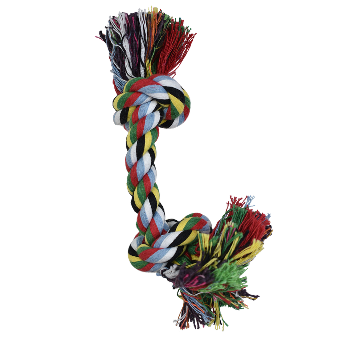 Fancy Pets juguete Hueso De Hilo Multicolor 20Cm Para Perros | G.Valkyria - imagen 1