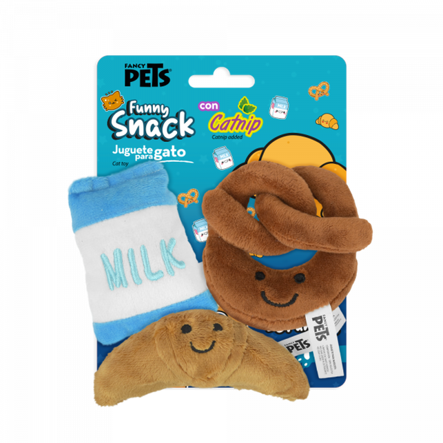 Fancy Pets juguete para gato con catnip peluche scrunch snack | G.Valkyria - imagen 1