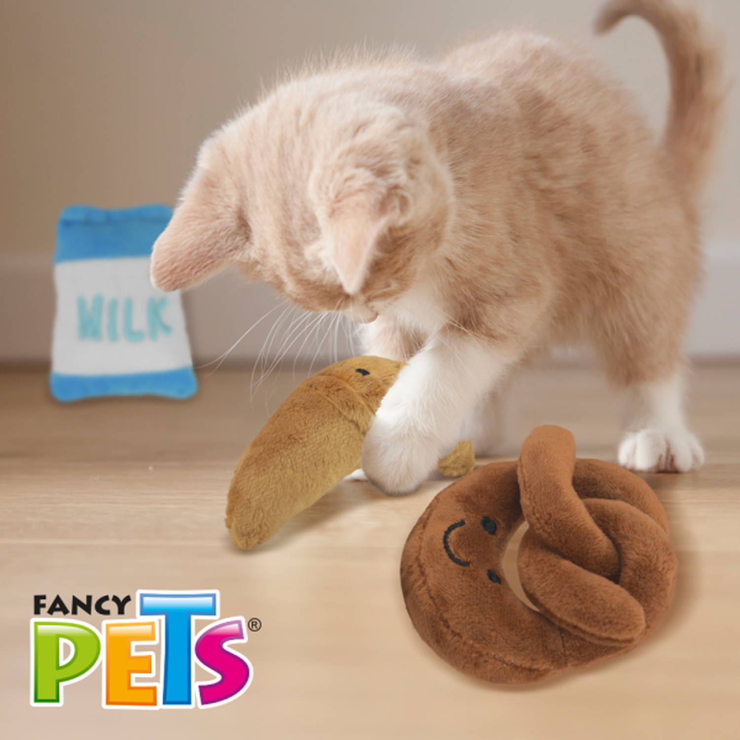 Fancy Pets juguete para gato con catnip peluche scrunch snack | G.Valkyria - imagen 5