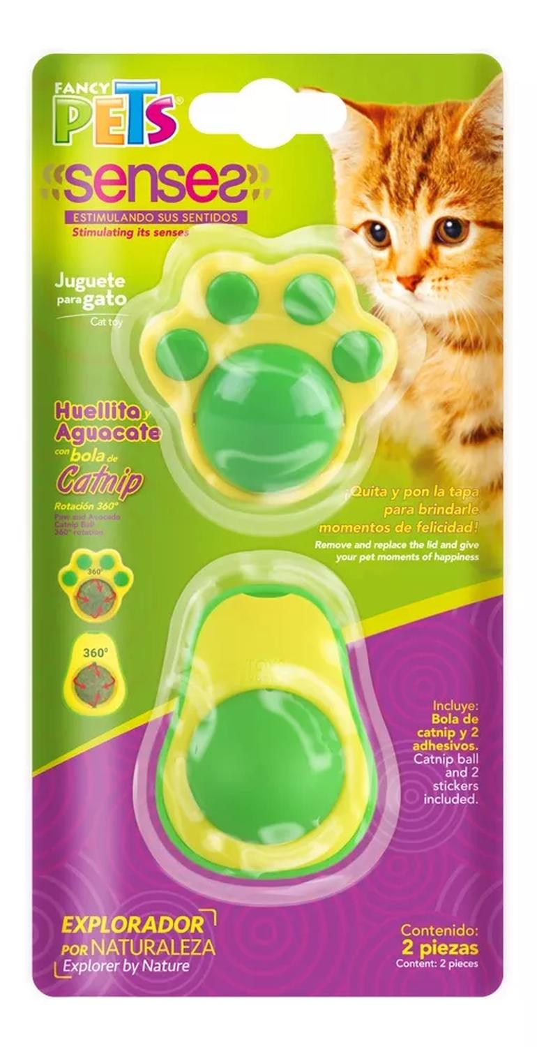 Fancy Pets juguete para gato senses 2pack con catnip aguacate | G.Valkyria - imagen 3