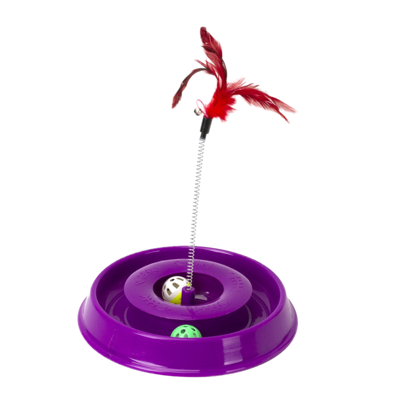 Fancy Pets Juguete para gatos interactivo pista play 50 cms | G.Valkyria - imagen 3