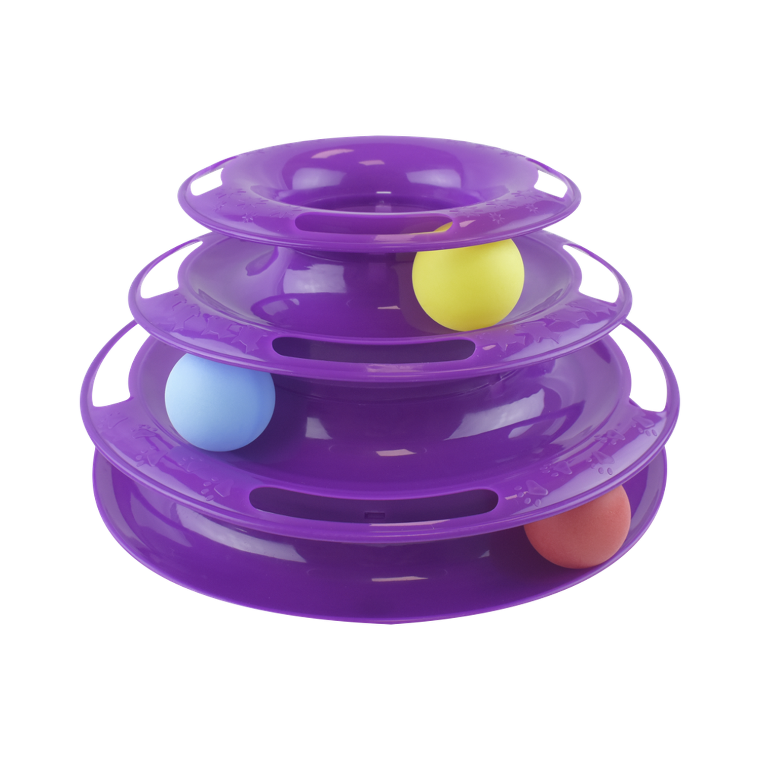 Fancy Pets Juguete para gatos interactivo torre play 50 cms | G.Valkyria - imagen 3