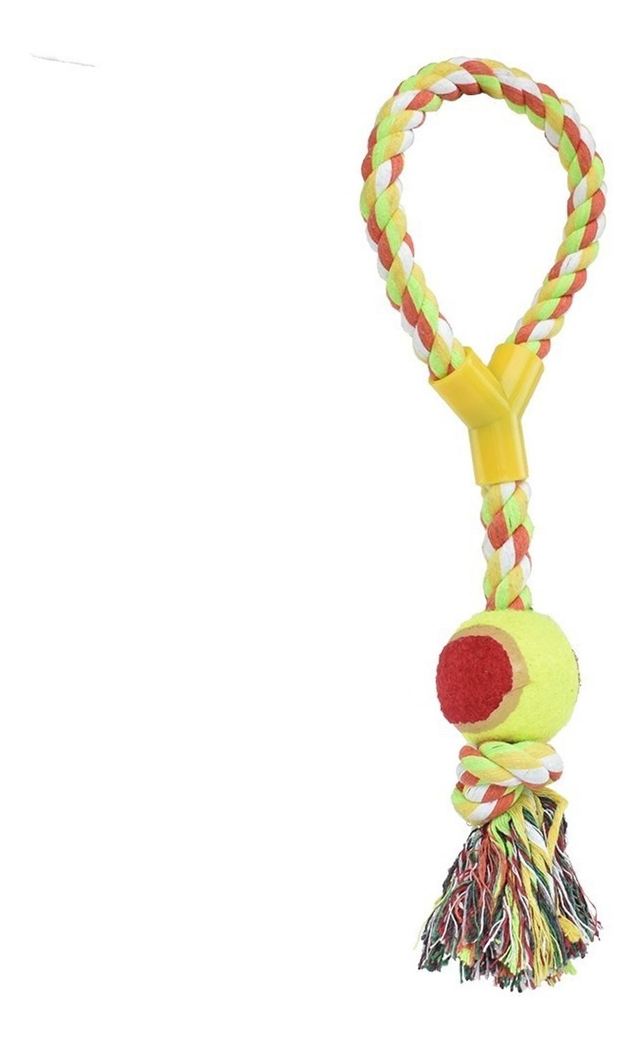 Juguete Para Perro Aro Pelota Y Nudo 40 Cm de Fancy Pets | G.Valkyria - imagen 1