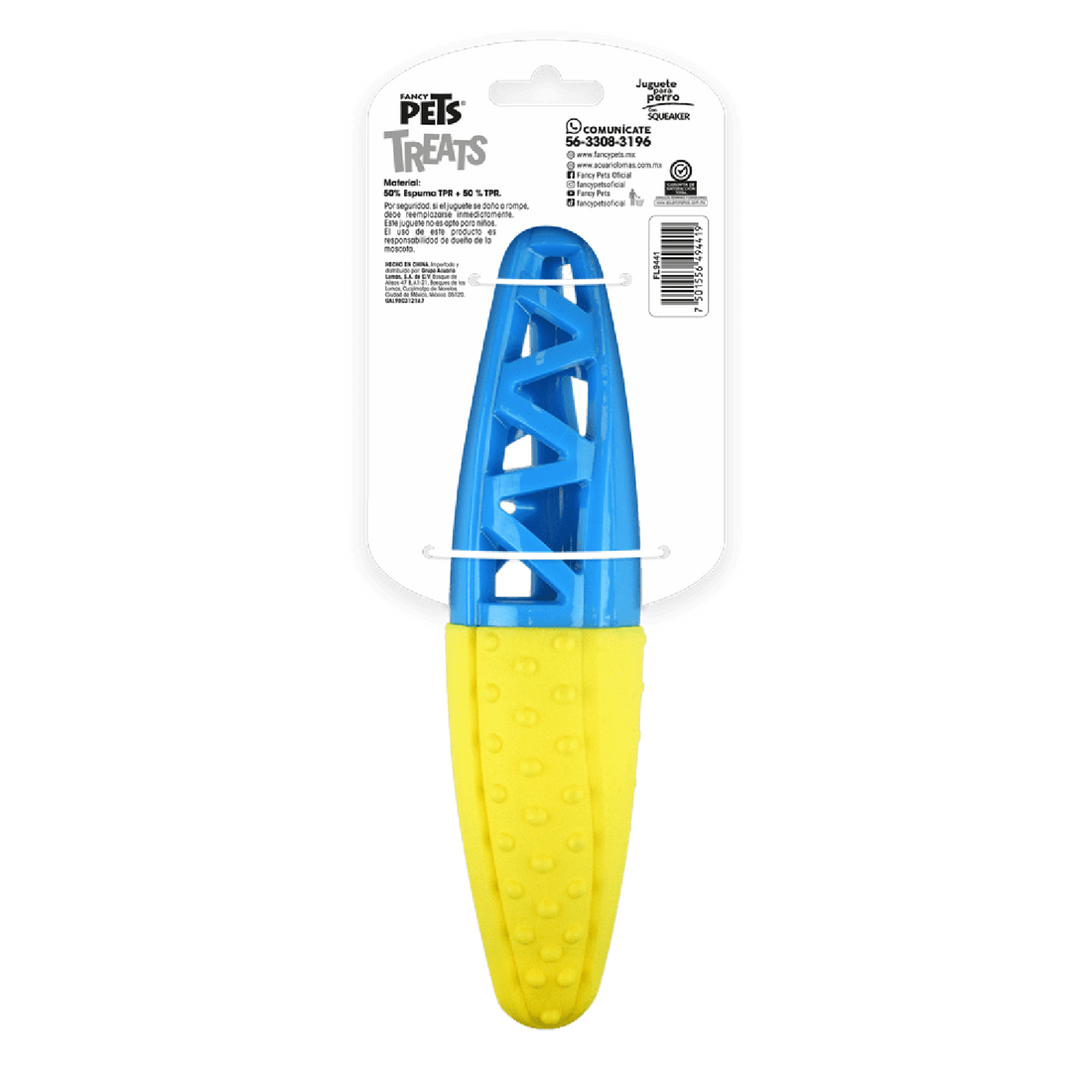 Fancy Pets Juguete para perro Bala Treats rellenable squeaker | G.Valkyria - imagen 1