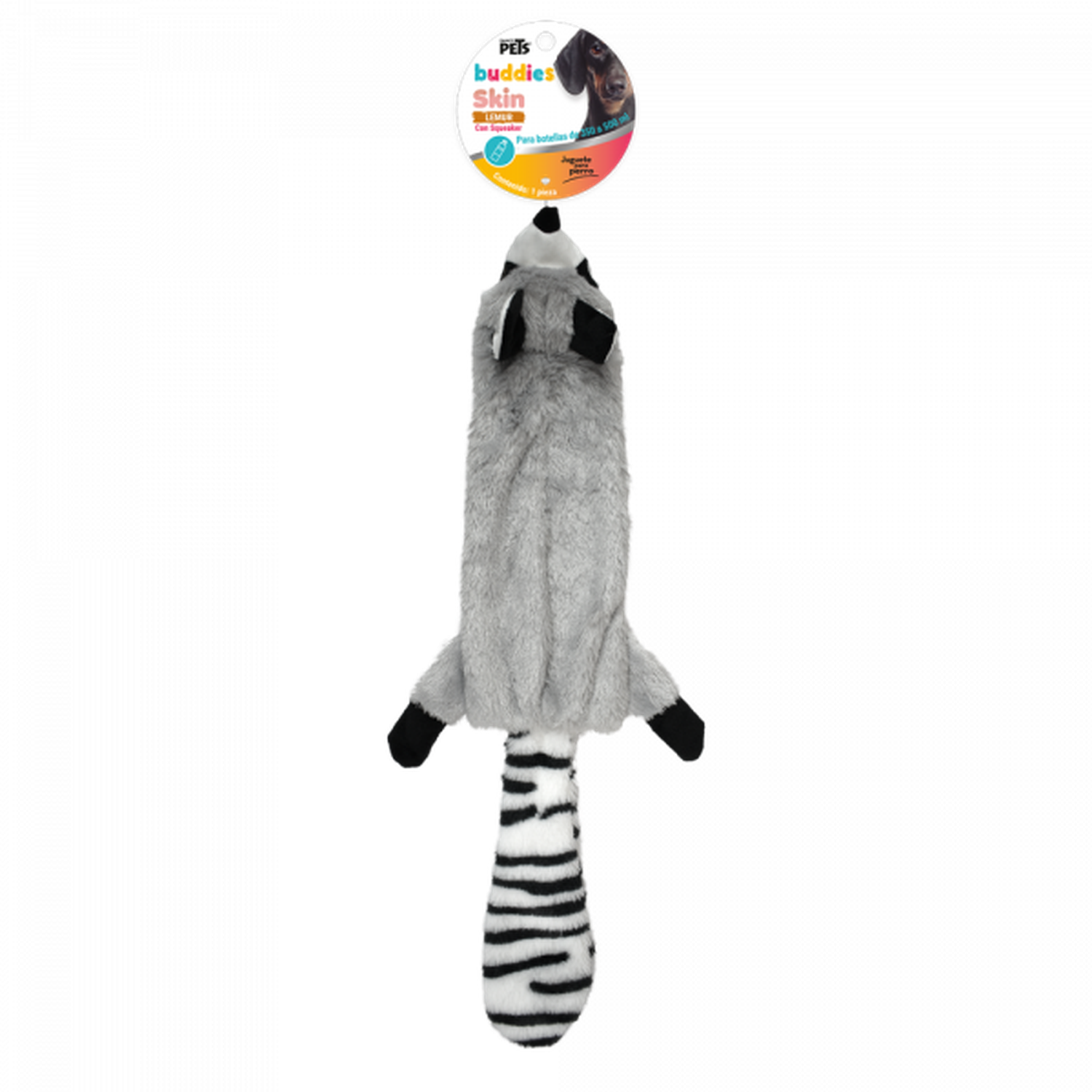 Fancy Pets juguete para perro peluche squeaker Buddies lemur | G.Valkyria - imagen 1