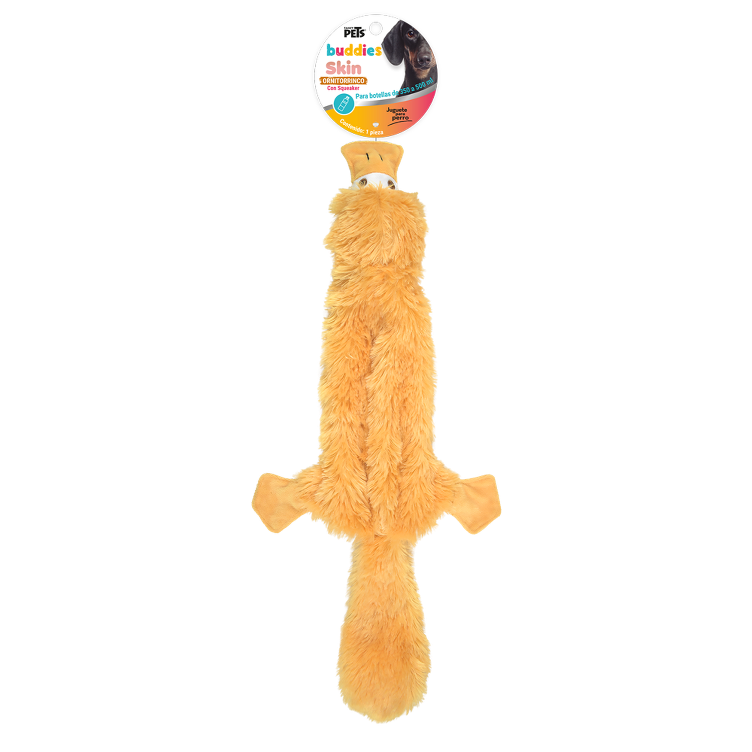 Fancy Pets juguete para perro squeaker Buddies ornitorrinco | G.Valkyria - imagen 1