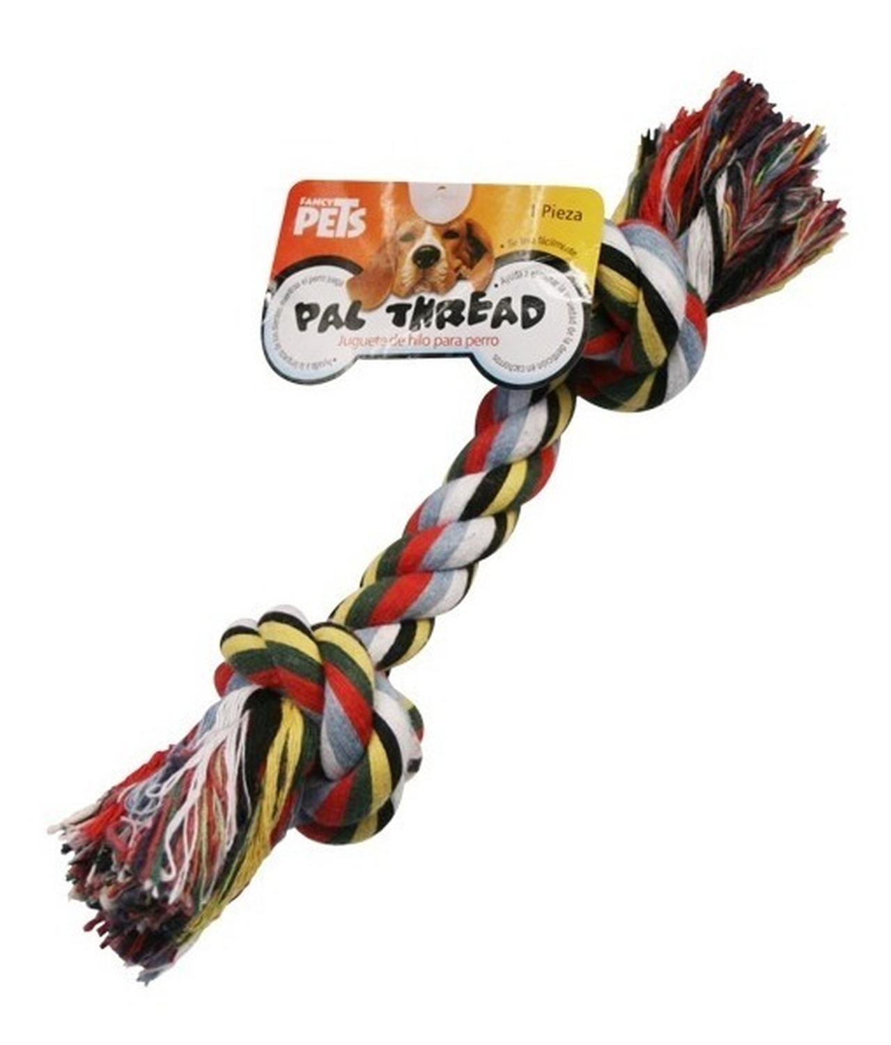 Juguete perro Hueso De Hilo Multicolor 25 Cm de Fancy Pets | G.Valkyria
