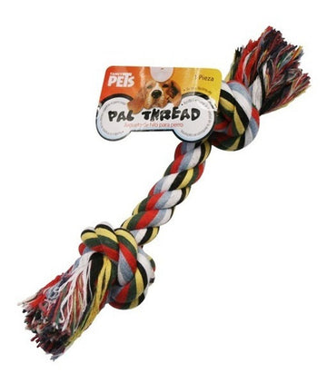 Juguete perro Hueso De Hilo Multicolor 25 Cm de Fancy Pets | G.Valkyria