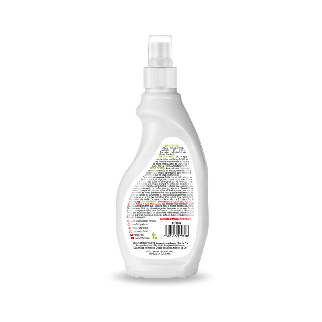 Fancy Pets limpiador para perro orina Deep Clean Enzimagic 250ml | G.Valkyria - imagen 1