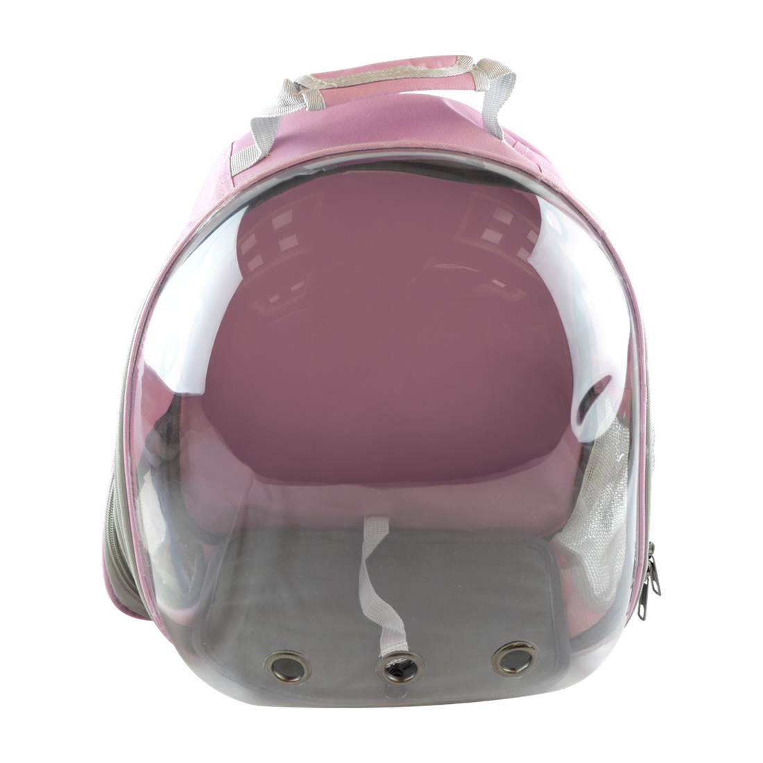 Fancy Pets Mochila transparente para mascotas, perros, gatos o roedores de viaje rosa | G.Valkyria - imagen 1