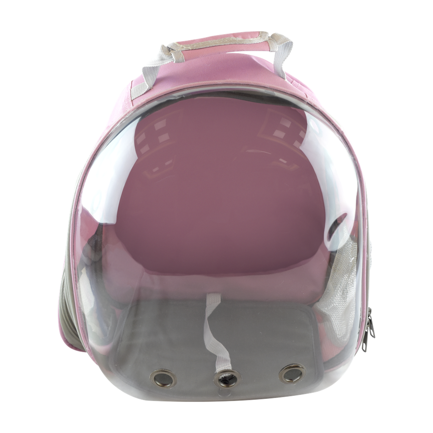 Fancy Pets Mochila transparente para mascotas, perros, gatos o roedores de viaje rosa | G.Valkyria - imagen 1