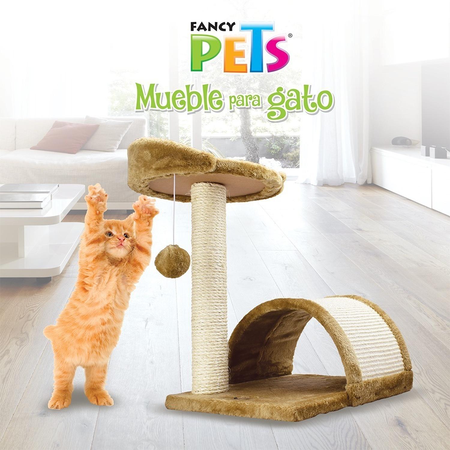 Mueble Estambul rascador Para Gato De 60 Cms Con Juguete de Fancy Pets | G.Valkyria - imagen 4