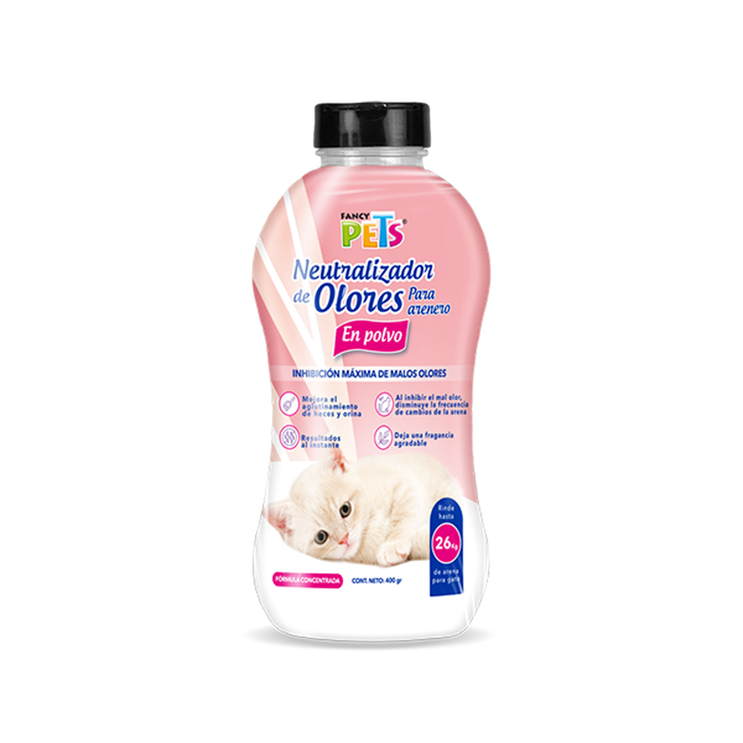 Fancy Pets neutralizador de olores gato polvo para areneros | G.Valkyria - imagen 1