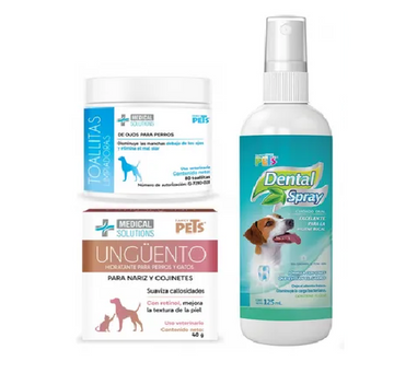 Pack Fancy Pets Limpieza y Aseo para perro toallitas y spray | G.Valkyria