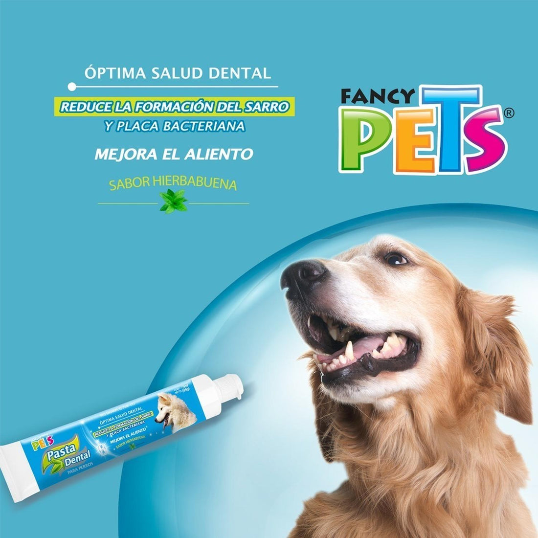 Pasta Dental Para Perros De Todas Las Edades 90 Grs de Fancy Pets | G.Valkyria - imagen 1