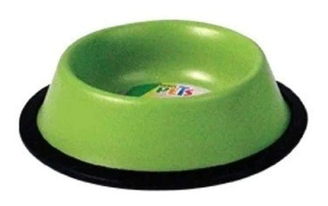 Plato De Acero para perro colores Surtido 32 Oz de Fancy Pets | G.Valkyria - imagen 1