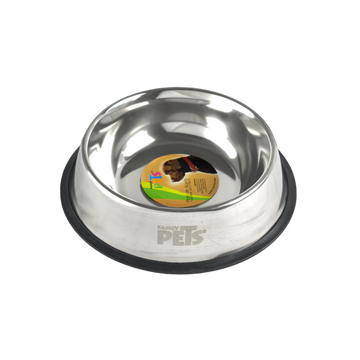 Fancy Pets Plato de acero perros 64oz o 1.8kg antiderrapante | G.Valkyria - imagen 1