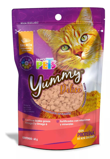Fancy Pets premios para gatos fortificados Yummy Delice 60 grs | G.Valkyria - imagen 1
