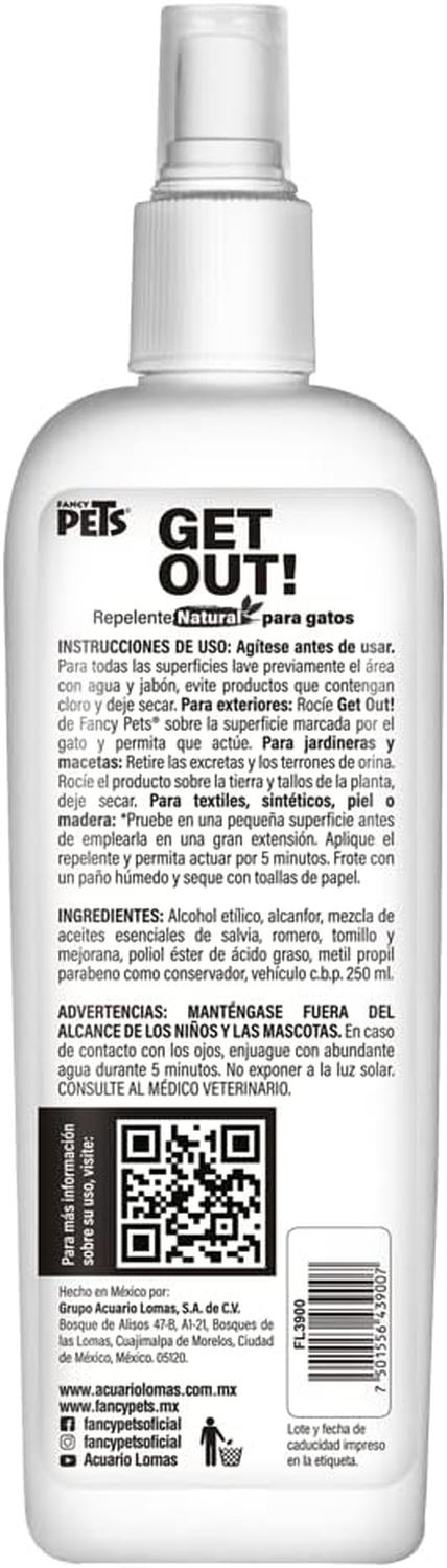 Fancy Pets Repelente natural para gatos evita orina 250 ml | G.Valkyria - imagen 1