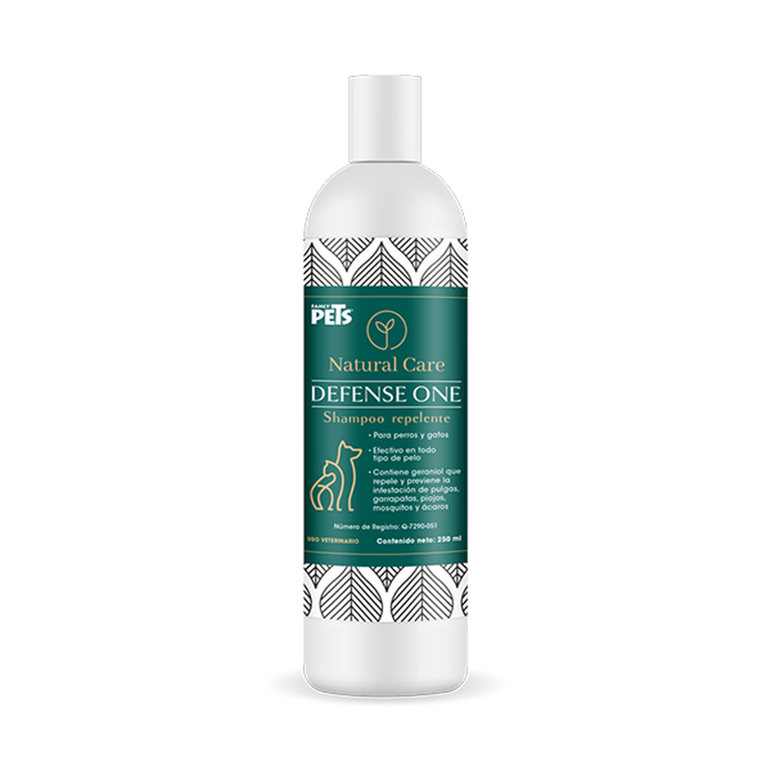 Fancy Pets shampoo defense natural care para perro gato 250ml | G.Valkyria - imagen 1