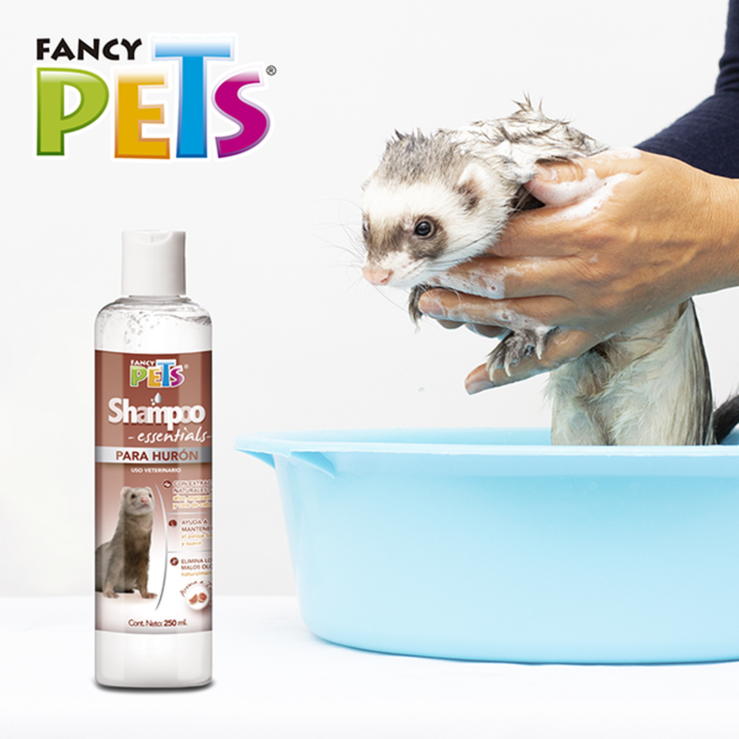 Fancy Pets shampoo limpieza essentials para hurones 250 ml | G.Valkyria - imagen 2