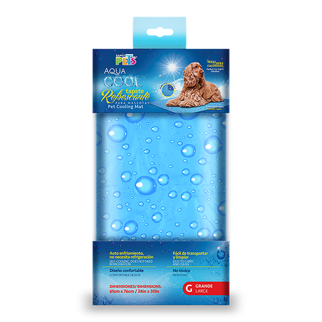 Fancy Pets Tapete Refrescante GDE Aqua Cool para perro gel | G.Valkyria - imagen 1