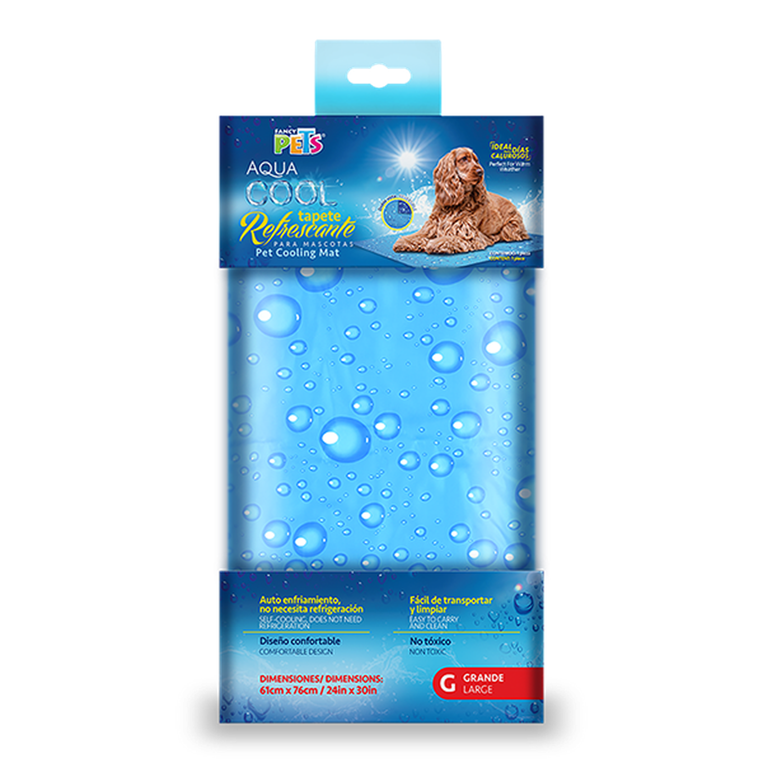Fancy Pets Tapete Refrescante GDE Aqua Cool para perro gel | G.Valkyria - imagen 1