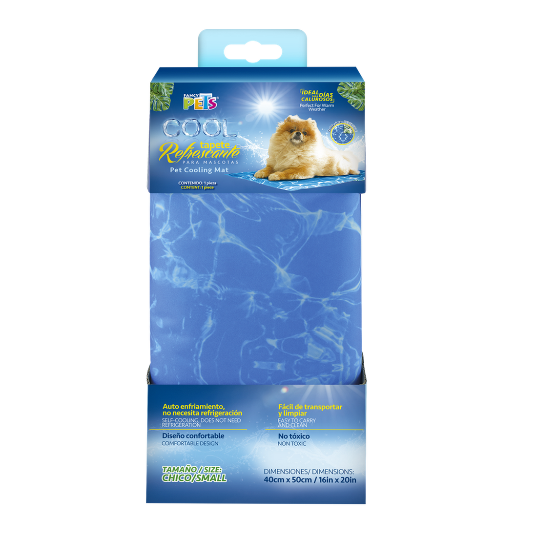 Tapete refrescante para perros clima caliente tamaño chico de Fancy Pets | G.Valkyria - imagen 1
