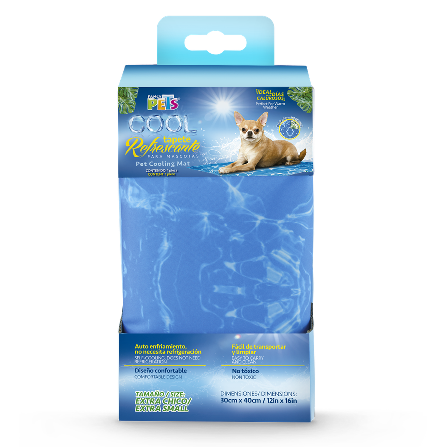 Tapete refrescante para perros clima caliente tamaño extra chico de Fancy Pets | G.Valkyria - imagen 1