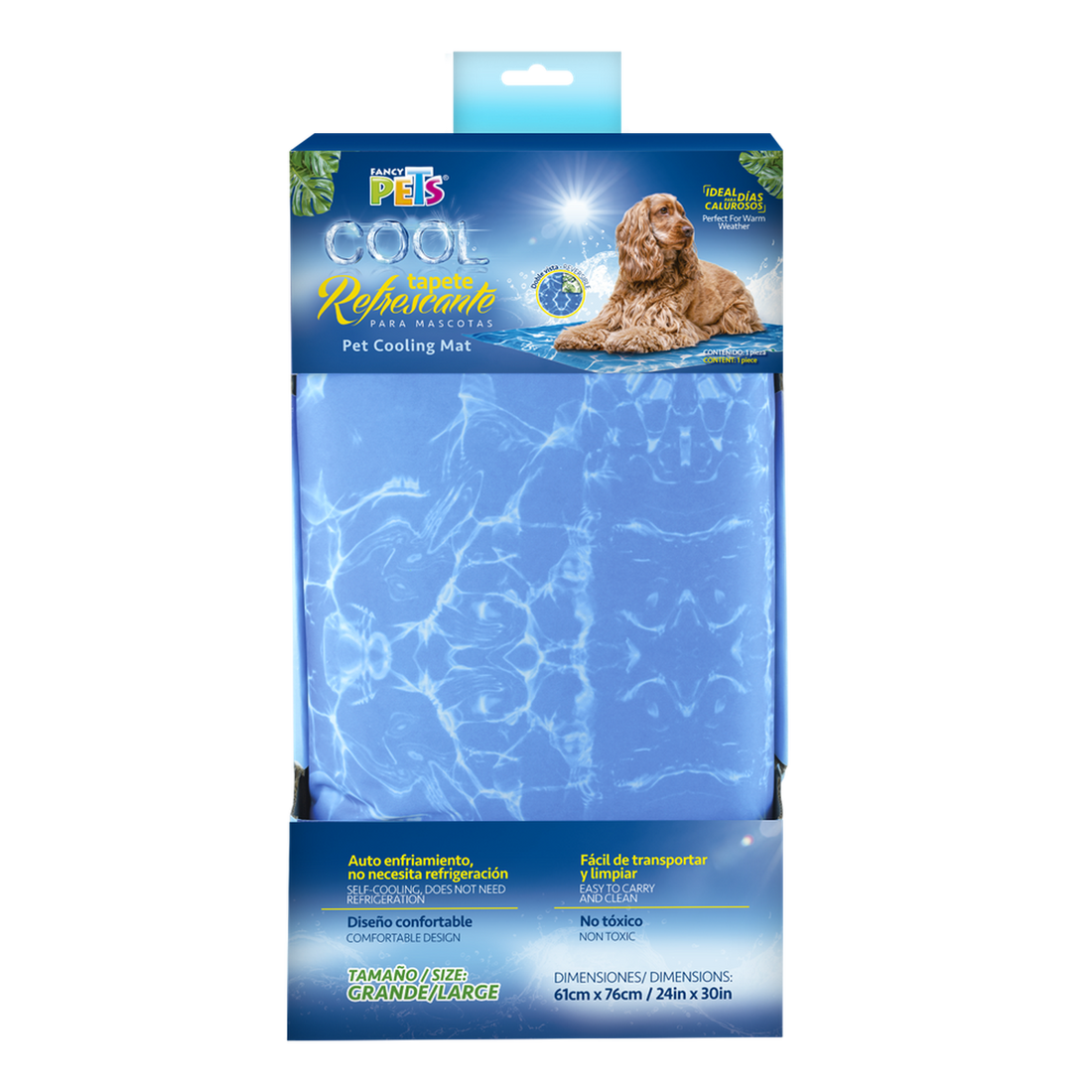 Tapete refrescante para perros clima caliente tamaño grande de Fancy Pets | G.Valkyria - imagen 1