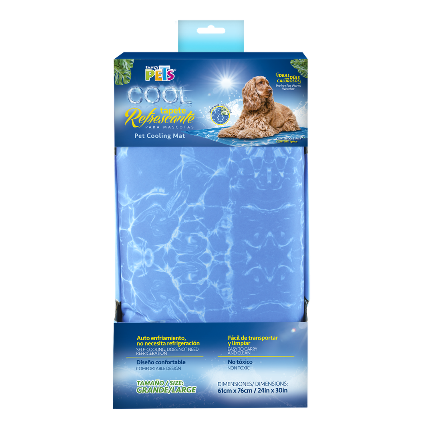 Tapete refrescante para perros clima caliente tamaño grande de Fancy Pets | G.Valkyria - imagen 1