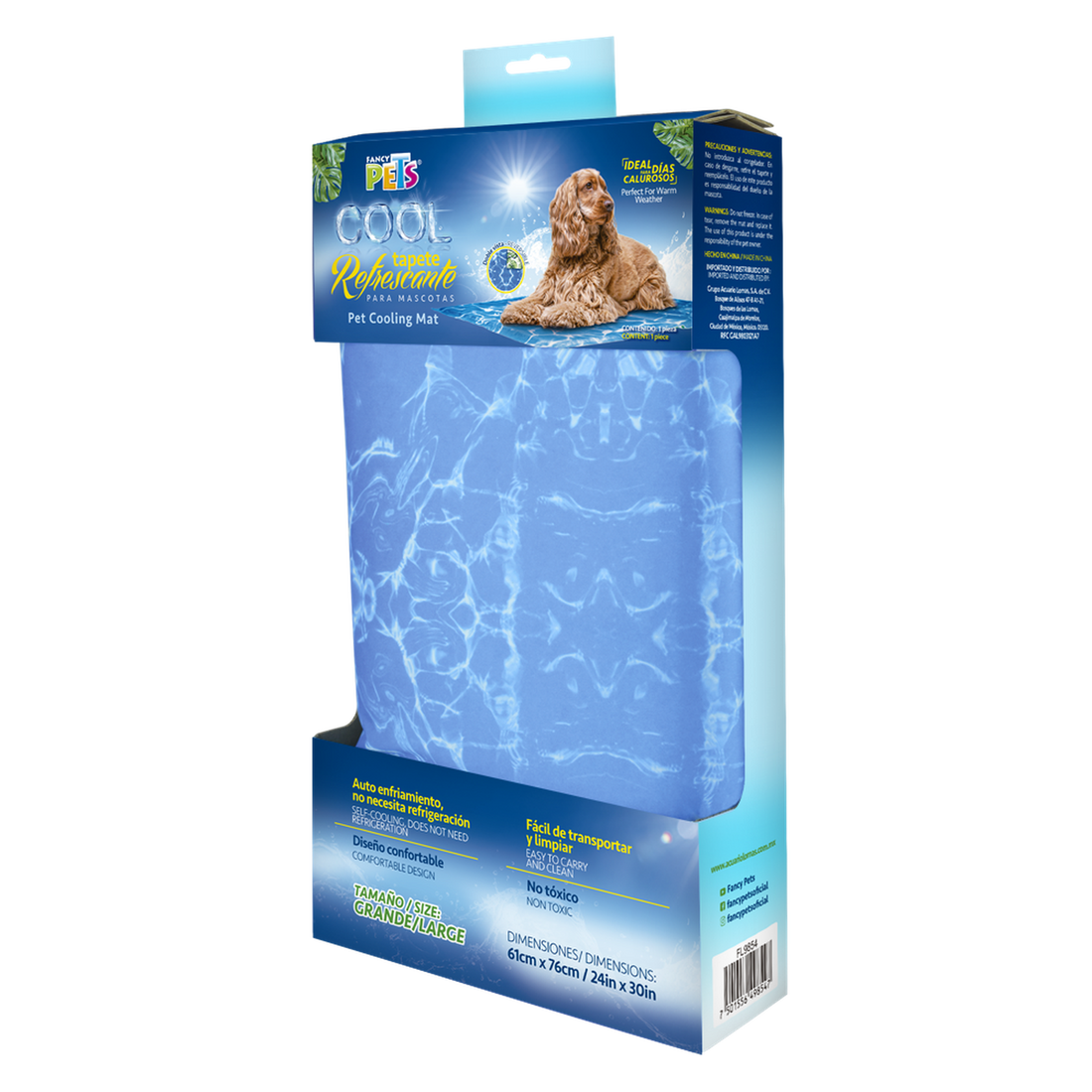 Tapete refrescante para perros clima caliente tamaño grande de Fancy Pets | G.Valkyria - imagen 1