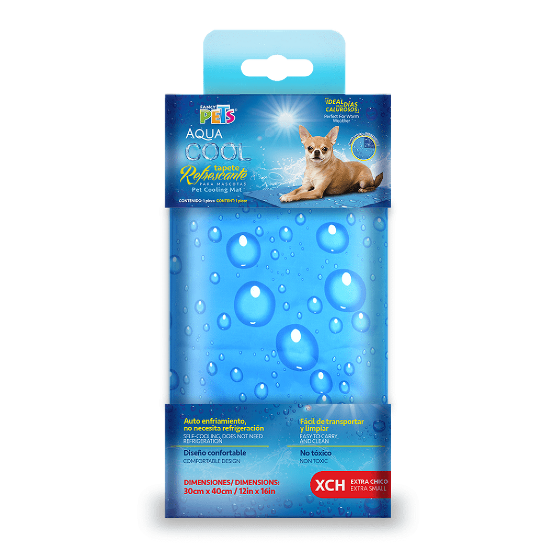 Fancy Pets Tapete Refrescante Xch Aqua Cool para perro gel | G.Valkyria - imagen 1