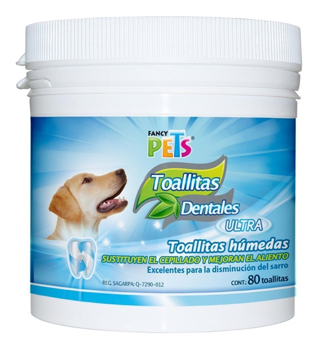 Fancy Pets Toallas Dentales Para Perros disminuye sarro | G.Valkyria - imagen 1