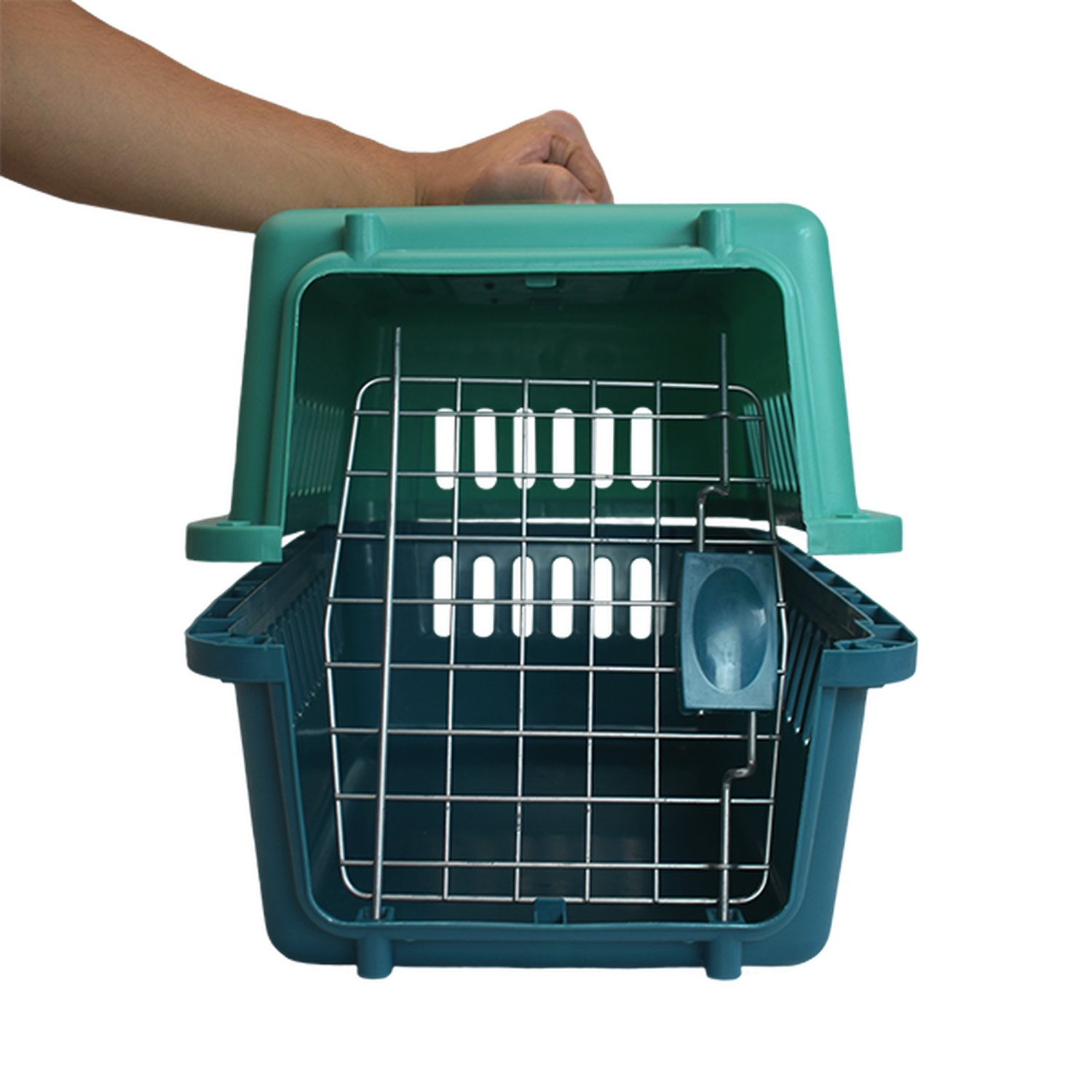 Fancy Pets transportadora Gallery perro gato verde 45x30cm | G.Valkyria - imagen 7