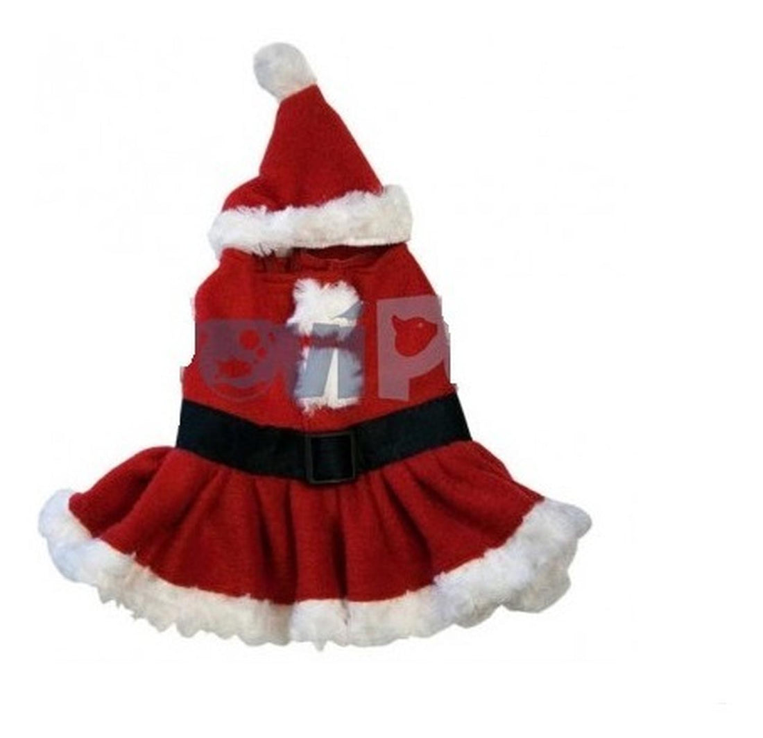 Vestido De Santa Para Perritas Extra Chico Motivo Navideño de Fancy Pets | G.Valkyria