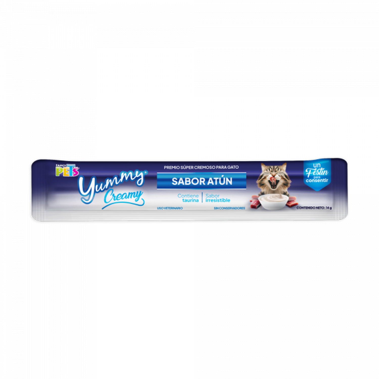 Fancy Pets Yummy Creamy premio para gatos atún 12 sobres | G.Valkyria - imagen 7