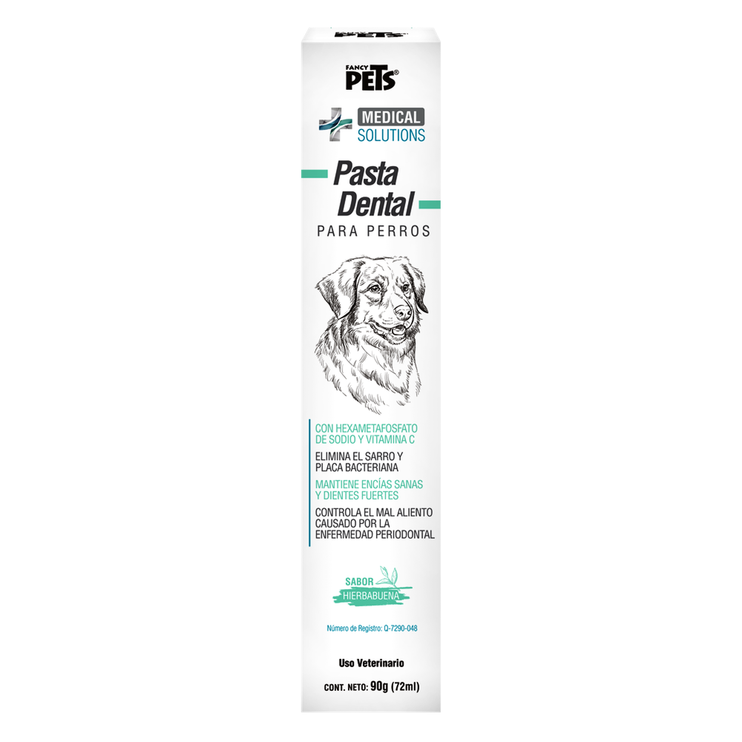 Medical Solutions pastal dental perros 90 g elimina sarro