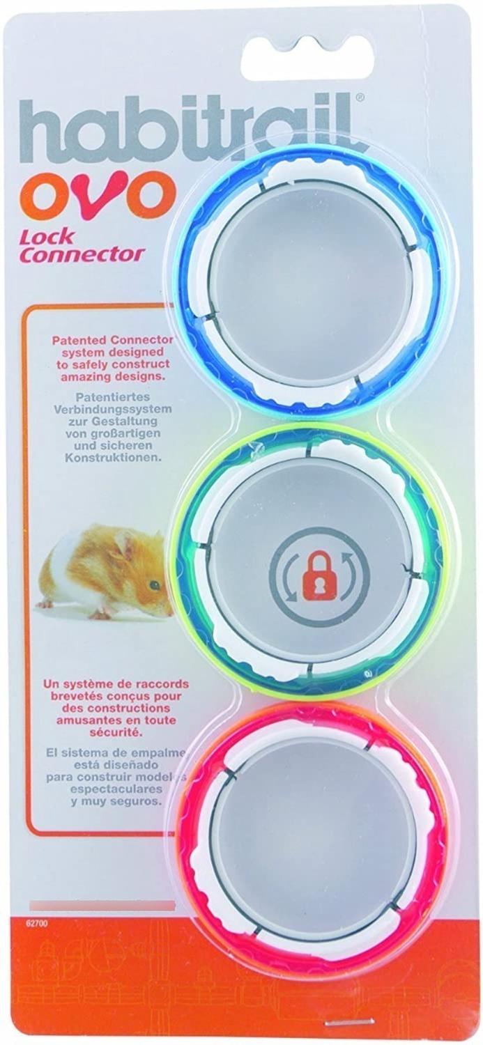 Habitrail Playground para hamster Conectores Paquete De 3