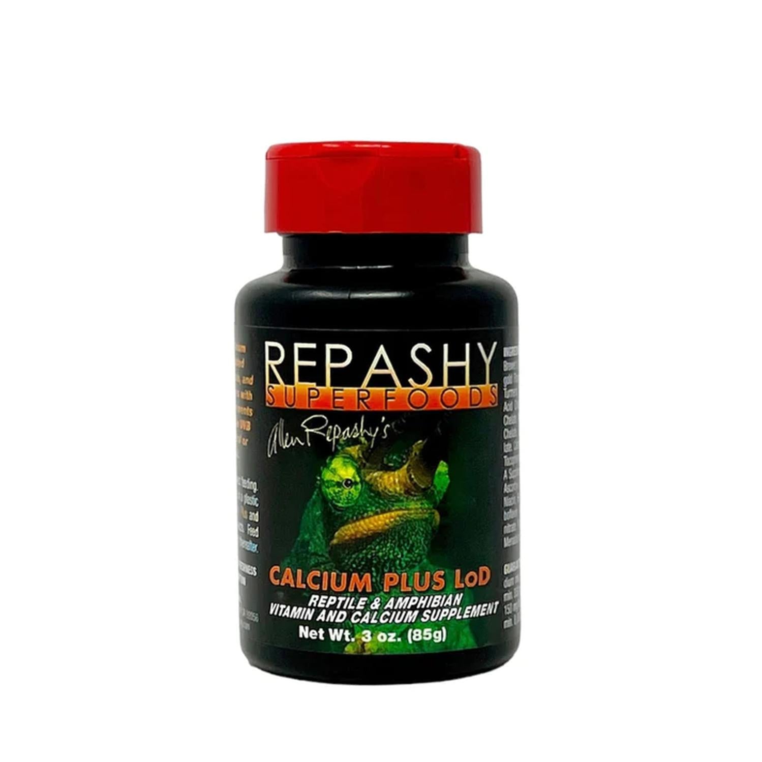 Repashy Calcium Plus LoD suplemento vitaminas reptiles 85g