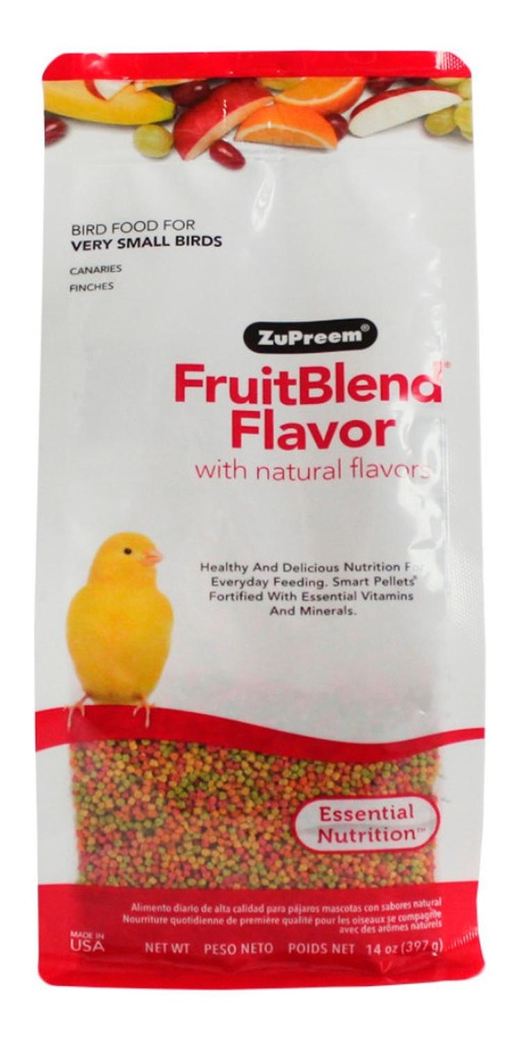 Alimento Premium Zupreem FruitBlend XS Canario 397g frutas